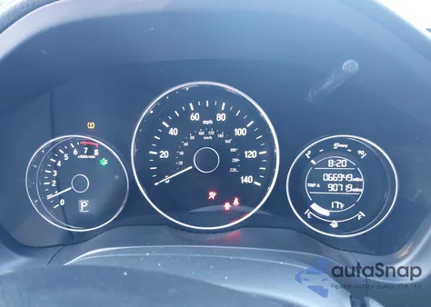 2018 Honda Hr-V Ex-L z USA, uszkodzony, nr VIN 3CZRU6H77JM722154